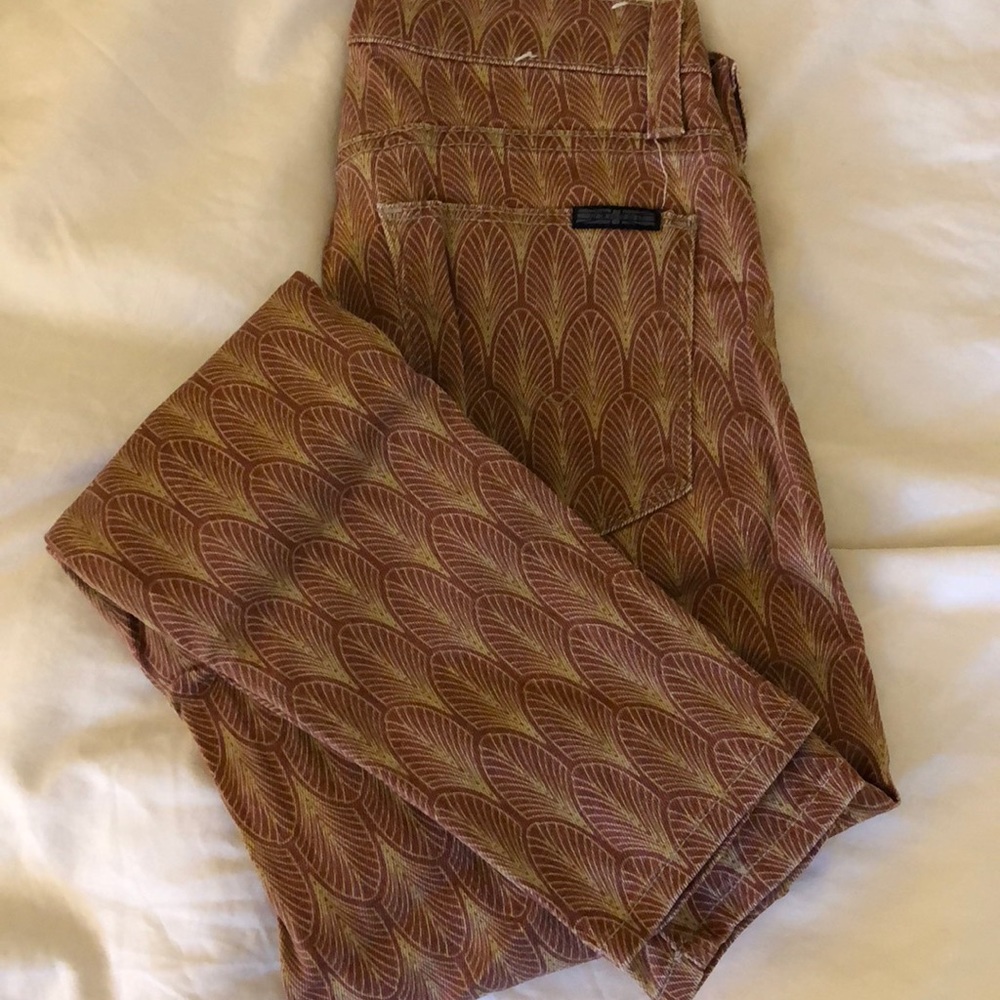 Hudson pattered jeans